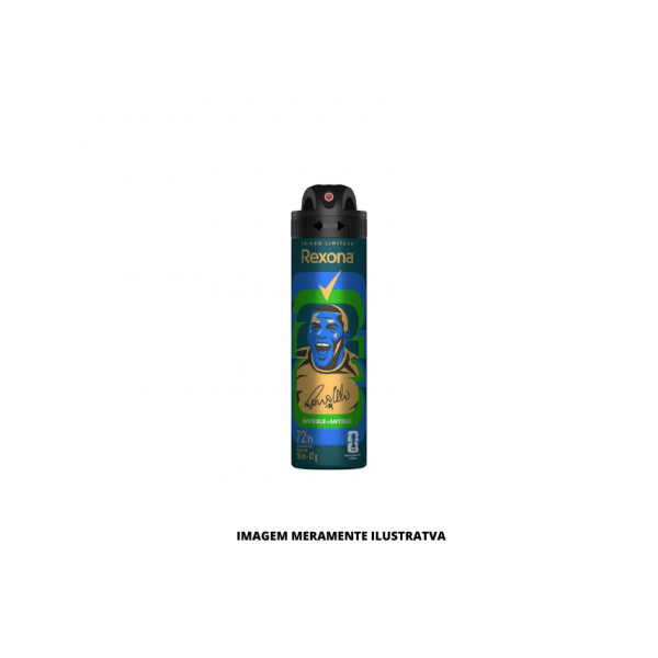 DESODORANTE - REXONA - 150ml FIFA INVISIBLE RONALDO